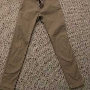 Khaki Hollister pants
